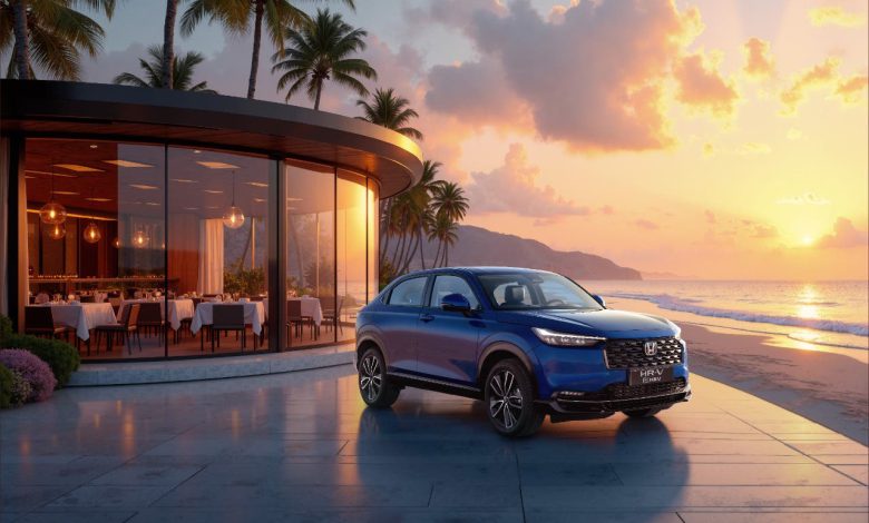 سيارة هوندا الكهربائية الهجينة الجديدة HEV :e V-HR تصل إلى السوق الوطنية (صور)