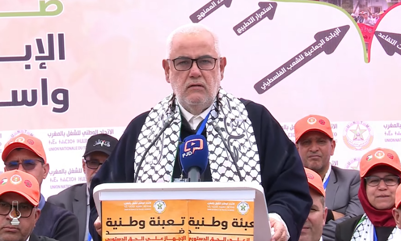 بنكيران يصف ماكرون ب”المدلول”ويوجه قذائفه لكل الاتجاهات