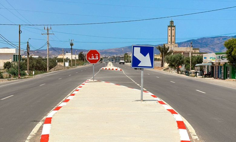 تحول جذري في طريق تاويمة أركمان وتشوير جديد يعزز السلامة ويخفف الازدحام الصيفي