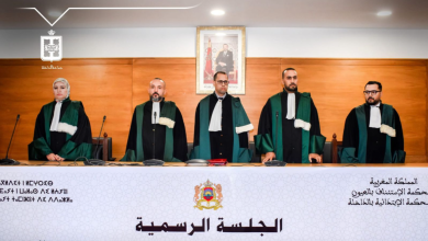 تنصيب القاضي أيوب التجكاني بالمحكمة الابتدائية بالداخلة في حفل رسمي