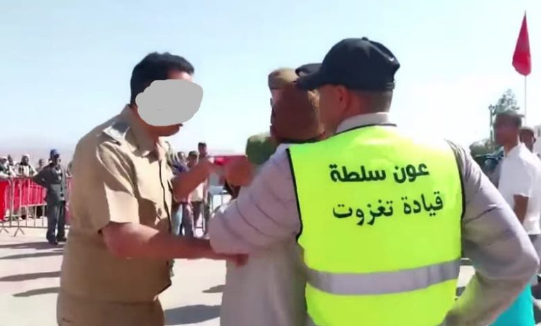تنغير.. قائد قيادة تغازوت يهاجم مواطنا وينعته ب”الحمار”