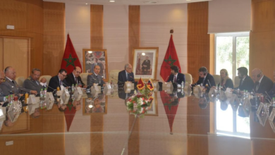 عبد اللطيف لوديي يستقبل وزير الدفاع السلوفاكي