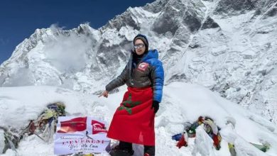 هند زمامة تكتب التاريخ فوق قمة إيفرست