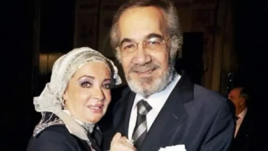 كلمات مؤثرة من شهيرة في عيد ميلاد محمود ياسين (صورة)