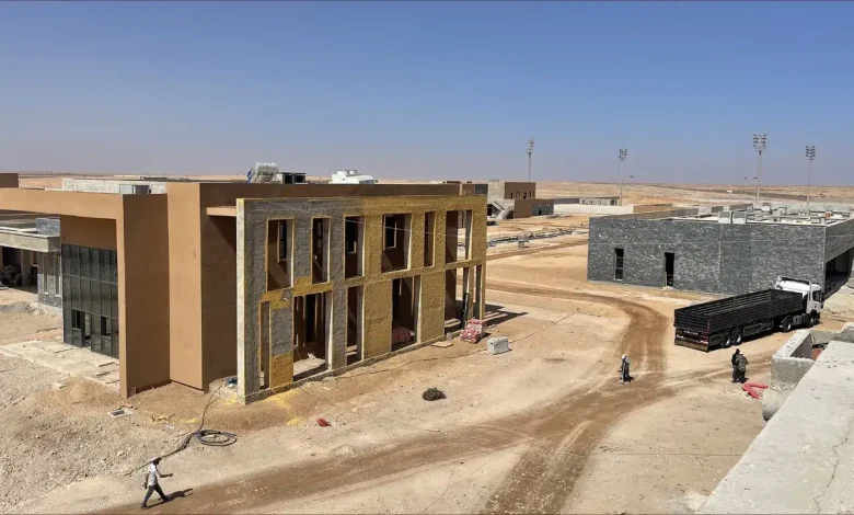 أشغال بناء مركز التكوين الفدرالي لكرة القدم بالعيون تشارف على الانتهاء