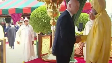 رئيس الفيفا يشيد برؤية الملك لتطوير كرة القدم عالمياً