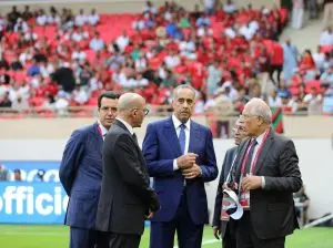 حموشي يتفقد ملعب مولاي عبد الله بالرباط (صور)