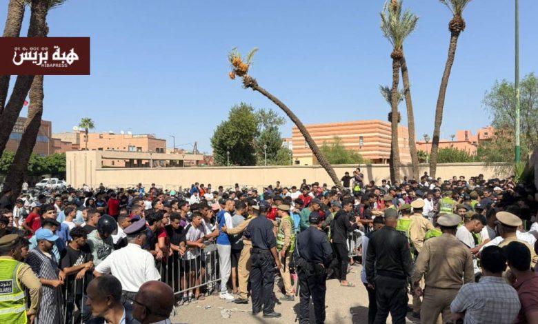 مراكش.. فوضى بسبب الشركة المكلفة ببيع تذاكر مباراة الوداد والكوكب